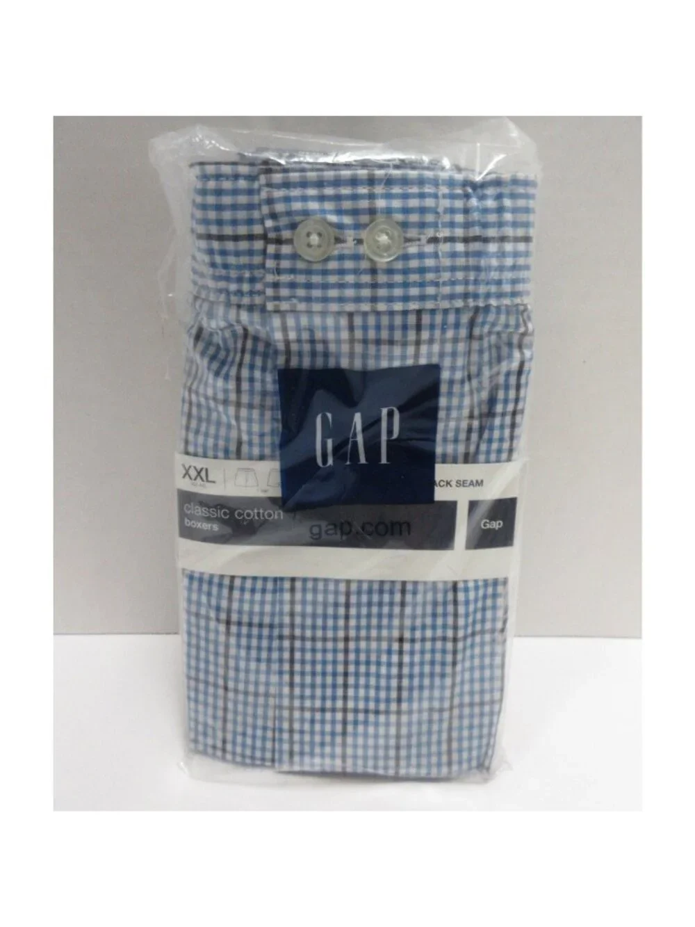 Gap Underwear XXL Boxer Shorts Check Classic Preppy Deadstock Y2K NEW